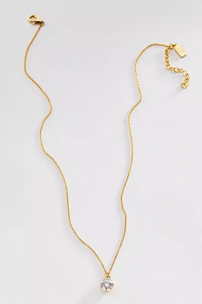 Electric Picks Harlow Crystal Pendant Necklace In Transparent