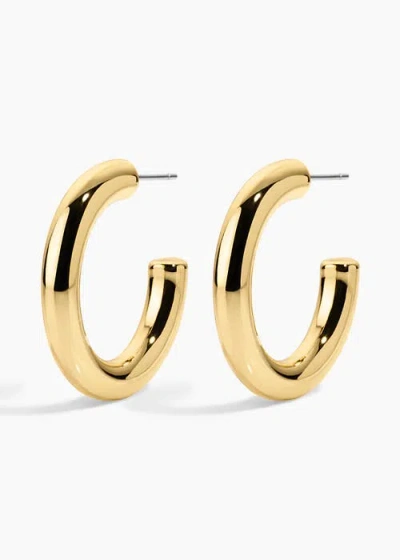 Electric Picks Holden Hoops In Gold