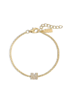 Electric Picks Initial Bracelet In Gold