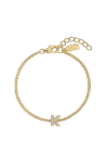 Electric Picks Initial Bracelet In Gold