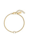 Electric Picks Initial Bracelet In Gold