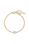 Electric Picks Initial Bracelet In Gold