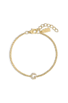 Electric Picks Initial Bracelet In Gold