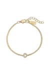 Electric Picks Initial Bracelet In Gold