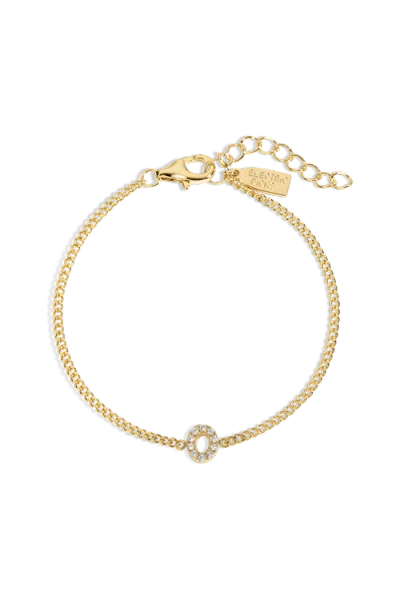 Electric Picks Initial Bracelet In Gold