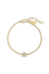 Electric Picks Initial Bracelet In Gold