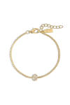 Electric Picks Initial Bracelet In Gold