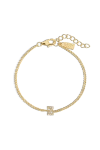 Electric Picks Initial Bracelet In Gold