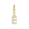 Electric Picks Initial Charm In Gold - E