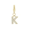 Electric Picks Initial Charm In Gold - K