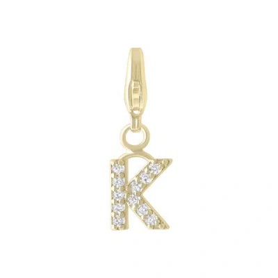 Electric Picks Initial Charm In Gold - K