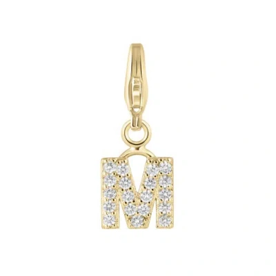 Electric Picks Initial Charm In Gold - M