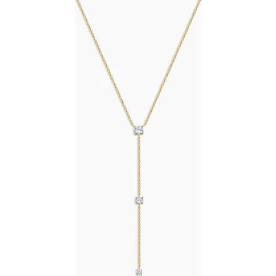 Electric Picks Jade Lariat Necklace In Gold