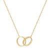 Electric Picks Legend Interlocking Rings Necklace