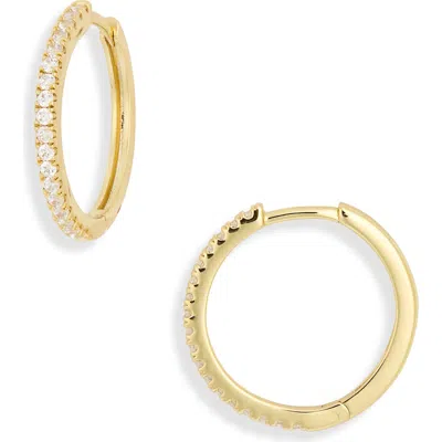 Electric Picks Mini Cadillac Hoops In Gold