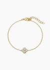 Electric Picks Mini Camilla Clover Bracelet In Gold
