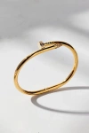 Electric Picks Nailed It Hinged Bracelet In Gold, Women's At Urban Outfitters In Gold