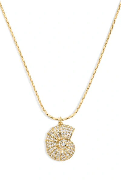 Electric Picks Oceans Necklace In Gold