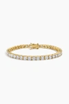Electric Picks Richie Tennis Bracelet In Gold