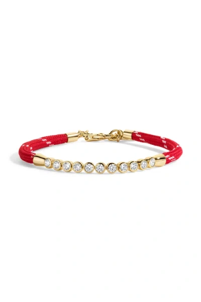 Electric Picks Sailor Paracord Bracelet In Gold