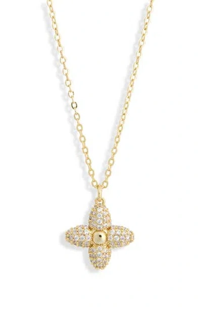 Electric Picks Showstopper Pendant Necklace In Gold