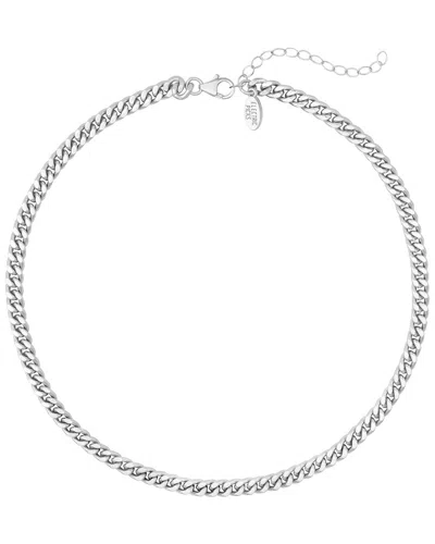 Electric Picks Silver Plated Leo Chain In Metallic