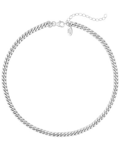 Electric Picks Silver Plated Leo Chain In Metallic