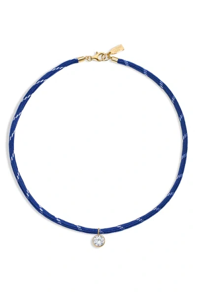 Electric Picks Sonet Paracord Necklace In Blue