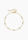 Electric Picks Strand Bracelet In Gold