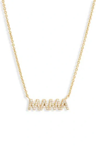 Electric Picks Sunshine Mama Pendant Necklace In Gold