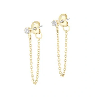 Electric Picks Sutton Earrings In Gold