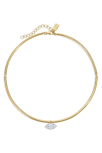 Electric Picks Tudor Collar Necklace In Gold