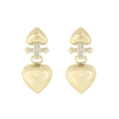 Electric Picks Tyra Earrings In Gold
