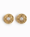Electric Picks Villa Earrings In Gold