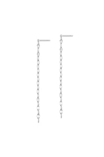 Electric Picks Women's Harley Earrings In Silver