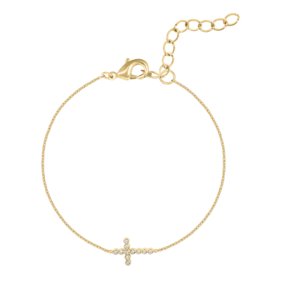 Electric Picks Xdanielle Eilers Devoted Cross Bracelet