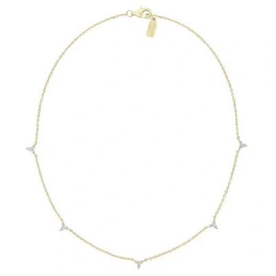 Electric Picks Xmadi Messer Baroness Necklace In Gold