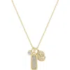 Electric Picks Xmadi Messer Birthday Suit Necklace In April