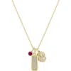 Electric Picks Xmadi Messer Birthday Suit Necklace In July