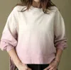 Electric & Rose Apollo Sweatshirt Ombre In Dusty Rose/cloud In Pink
