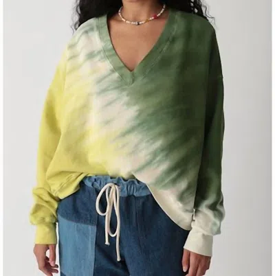 Electric & Rose Ava Sweatshirt In Fade In Green