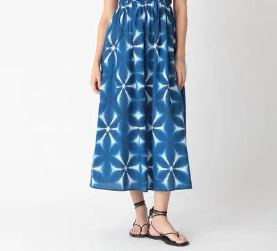 Electric & Rose Camilla Dress In Shibori Sapphire In Multi