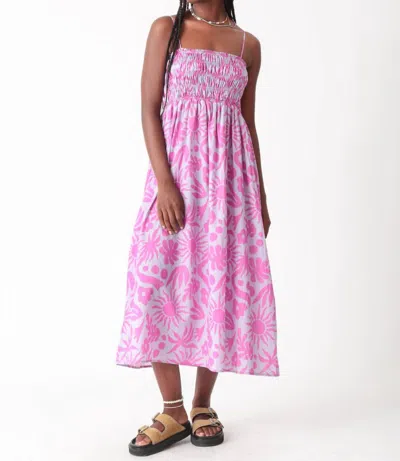 Electric & Rose Camilla Dress In Sunny Bloom