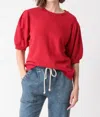 Electric & Rose Casey Sweatshirt In Chili In Pink