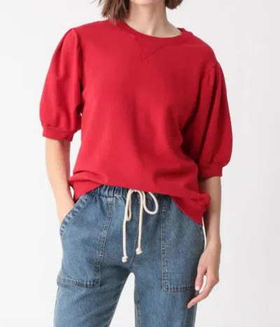 Electric & Rose Casey Sweatshirt In Chili In Pink