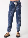 Electric & Rose Classic Jogger In Indigo Ice In Blue