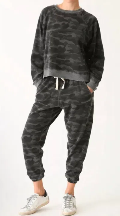 Electric & Rose Classic Sweatshirt In Camo Shadow In Multi