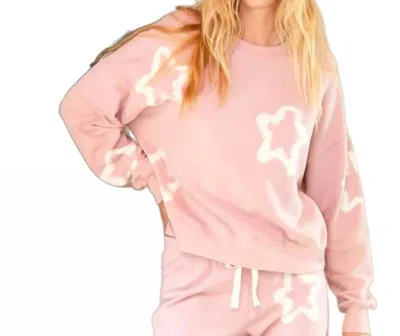 Electric & Rose Classic Sweatshirt Star Mauve/cloude Tie Dye In Multi
