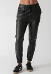 Electric & Rose Downtown Pants In Onyx In Black