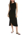 Electric & Rose Donna Sleeveless Midi Dress In Black